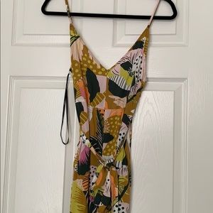 Abstract Printed Jumpsuit